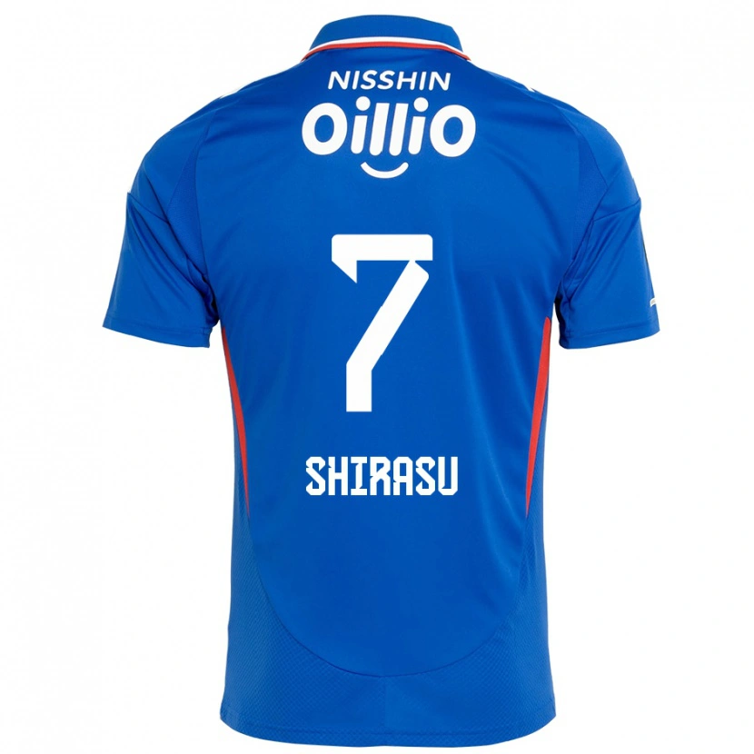 Danxen Kvinder Kento Shirasu #7 Hvid Royal Blå Hjemmebane Spillertrøjer 2025/26 Trøje T-Shirt