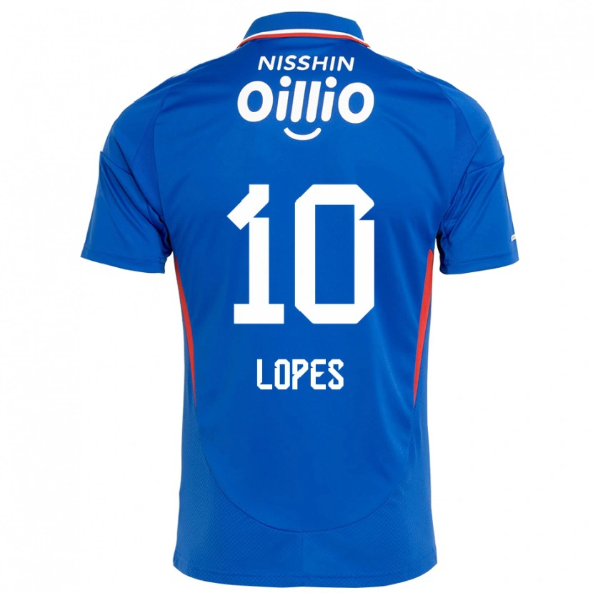 Danxen Kvinder Anderson Lopes #10 Hvid Royal Blå Hjemmebane Spillertrøjer 2025/26 Trøje T-Shirt