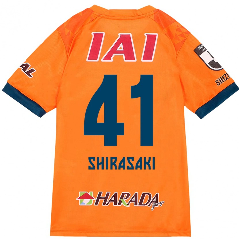 Danxen Kvinder Ryohei Shirasaki #41 Hvid Royal Blå Hjemmebane Spillertrøjer 2025/26 Trøje T-Shirt