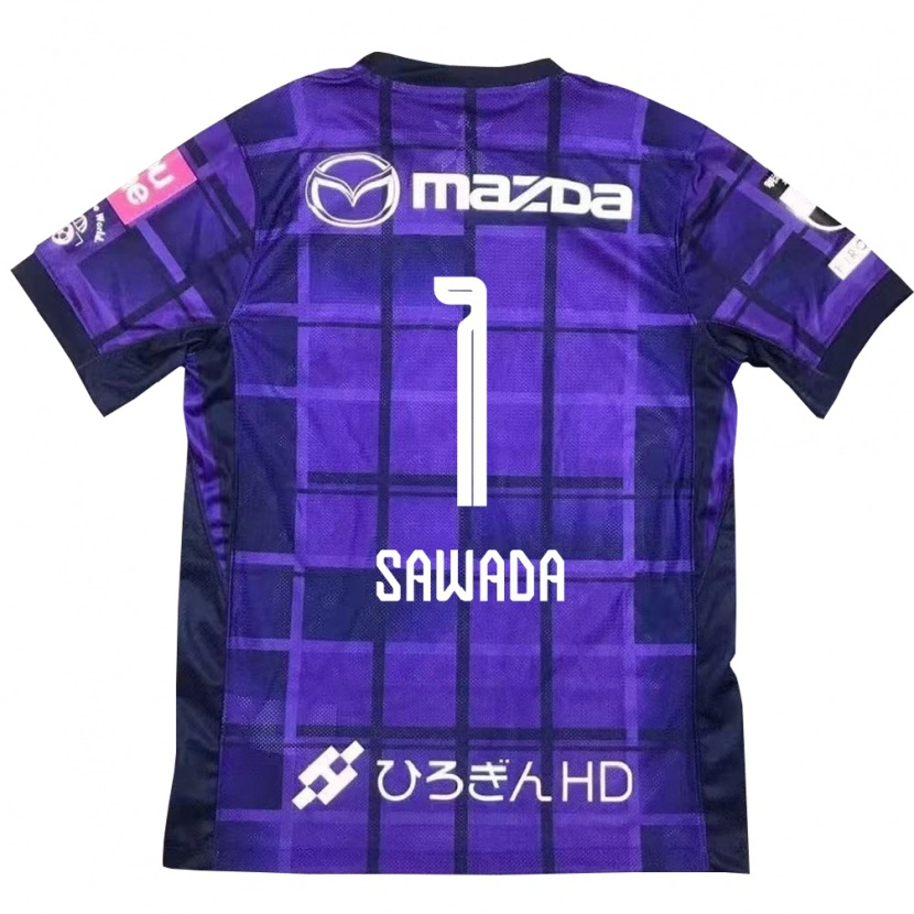 Danxen Kvinder Shunsuke Sawada #1 Hvid Orange Hjemmebane Spillertrøjer 2025/26 Trøje T-Shirt
