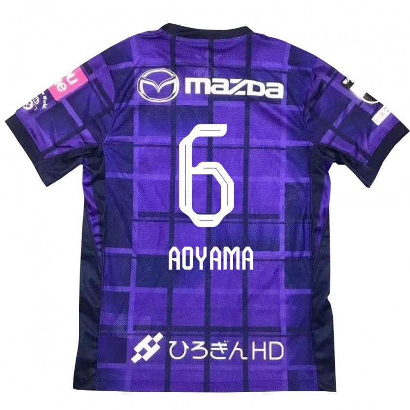 Danxen Kvinder Toshihiro Aoyama #6 Hvid Orange Hjemmebane Spillertrøjer 2025/26 Trøje T-Shirt
