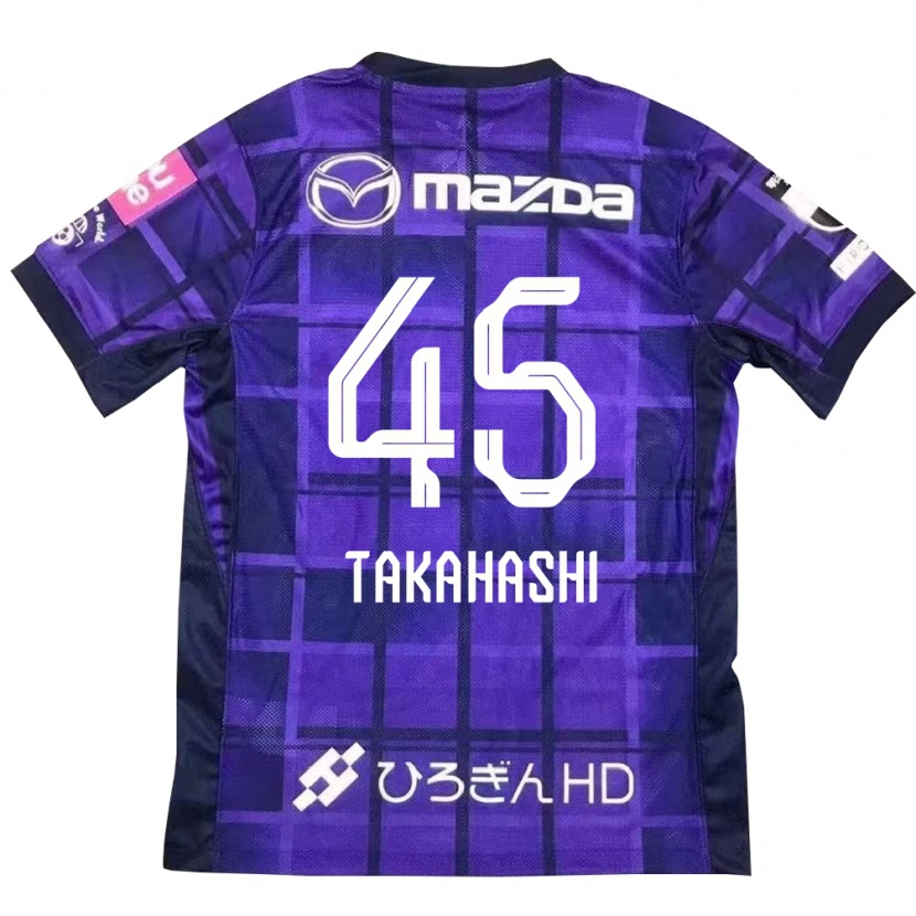 Danxen Kvinder Narumi Takahashi #45 Hvid Orange Hjemmebane Spillertrøjer 2025/26 Trøje T-Shirt