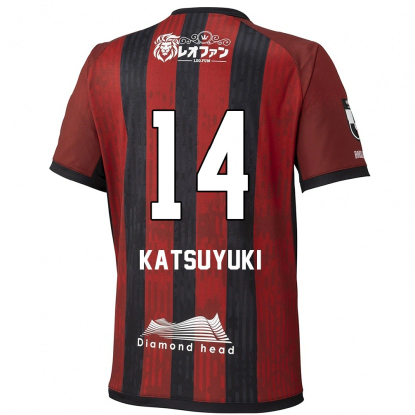 Danxen Kvinder Katsuyuki Tanaka #14 Blå Rød Hjemmebane Spillertrøjer 2025/26 Trøje T-Shirt