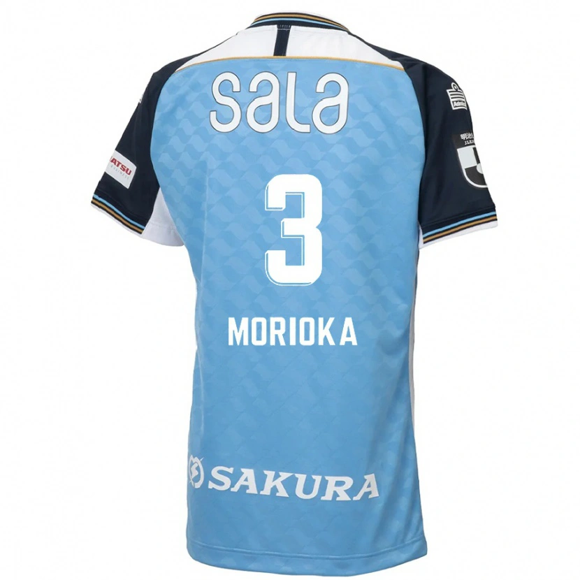 Danxen Kvinder Riku Morioka #3 Hvid Sort Hjemmebane Spillertrøjer 2025/26 Trøje T-Shirt