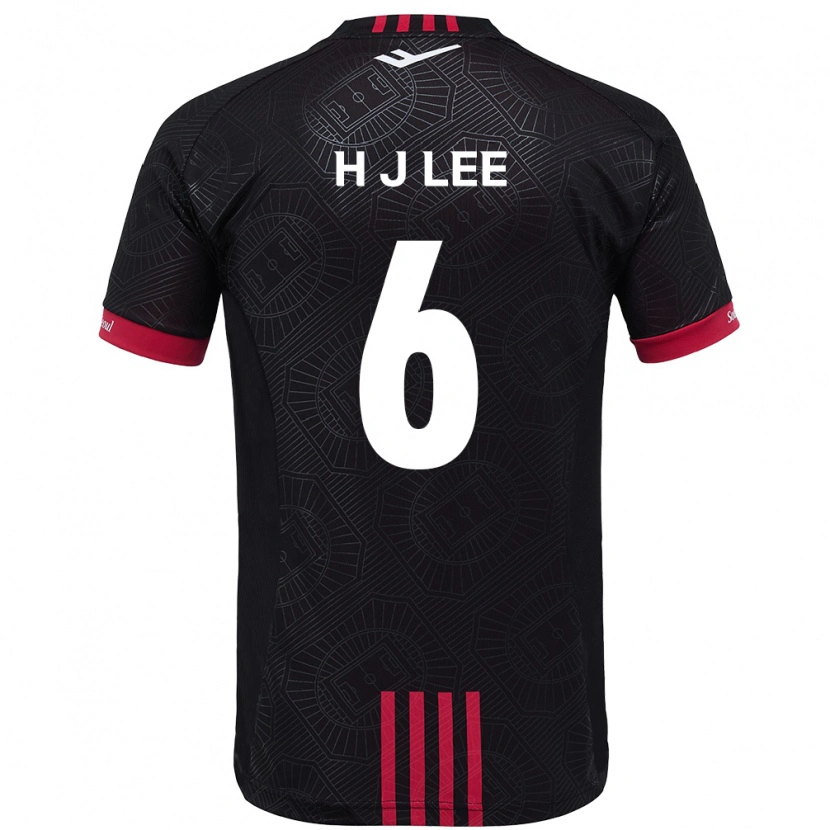 Danxen Kvinder Ju-Hwan Lee #6 Hvid Sort Hjemmebane Spillertrøjer 2025/26 Trøje T-Shirt