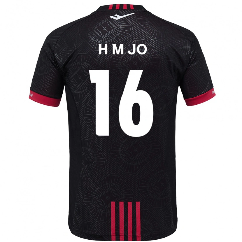 Danxen Kvinder Min-Hyeop Jo #16 Hvid Sort Hjemmebane Spillertrøjer 2025/26 Trøje T-Shirt