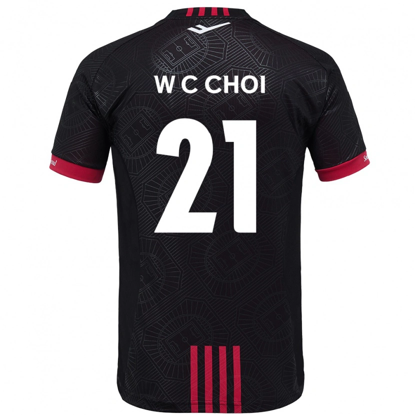 Danxen Kvinder Cheol-Won Choi #21 Hvid Sort Hjemmebane Spillertrøjer 2025/26 Trøje T-Shirt