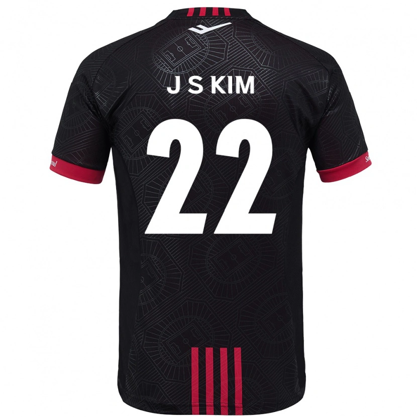 Danxen Kvinder Jin-Su Kim #22 Hvid Sort Hjemmebane Spillertrøjer 2025/26 Trøje T-Shirt