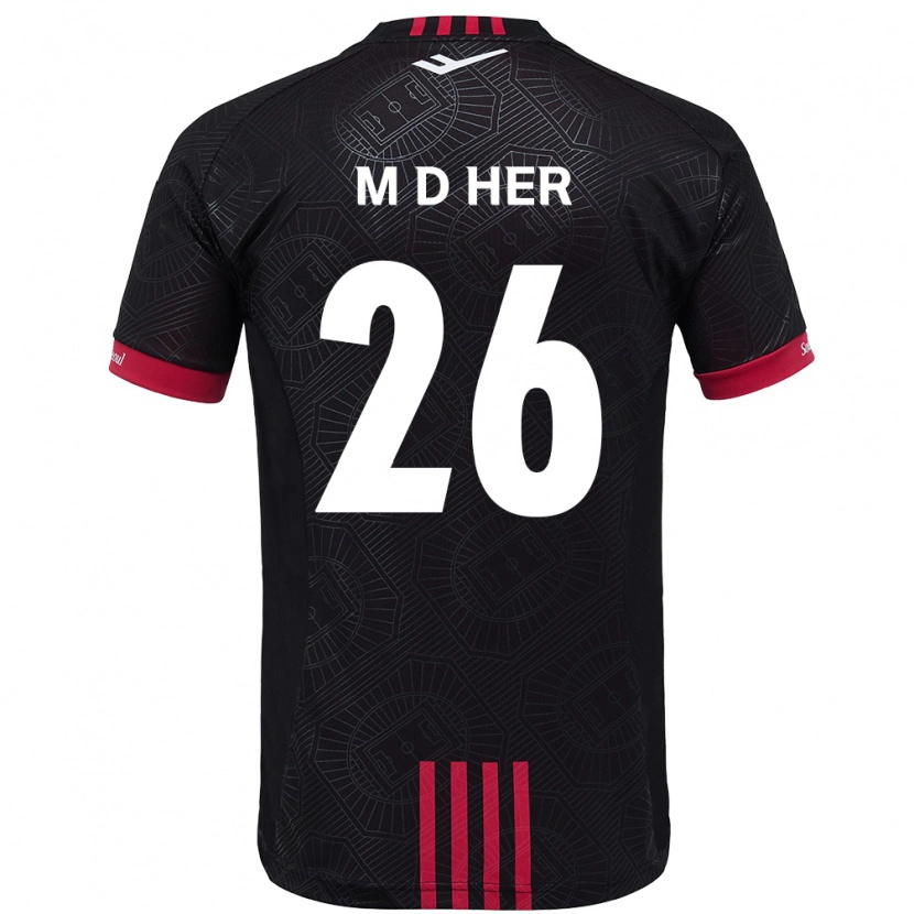 Danxen Kvinder Dong-Min Her #26 Hvid Sort Hjemmebane Spillertrøjer 2025/26 Trøje T-Shirt