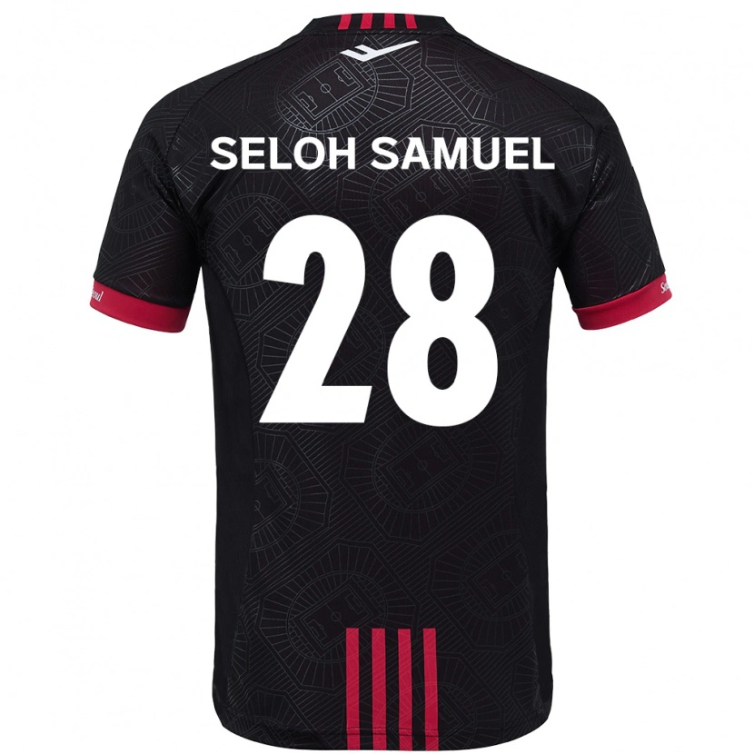 Danxen Kvinder Gbato Seloh Samuel #28 Hvid Sort Hjemmebane Spillertrøjer 2025/26 Trøje T-Shirt
