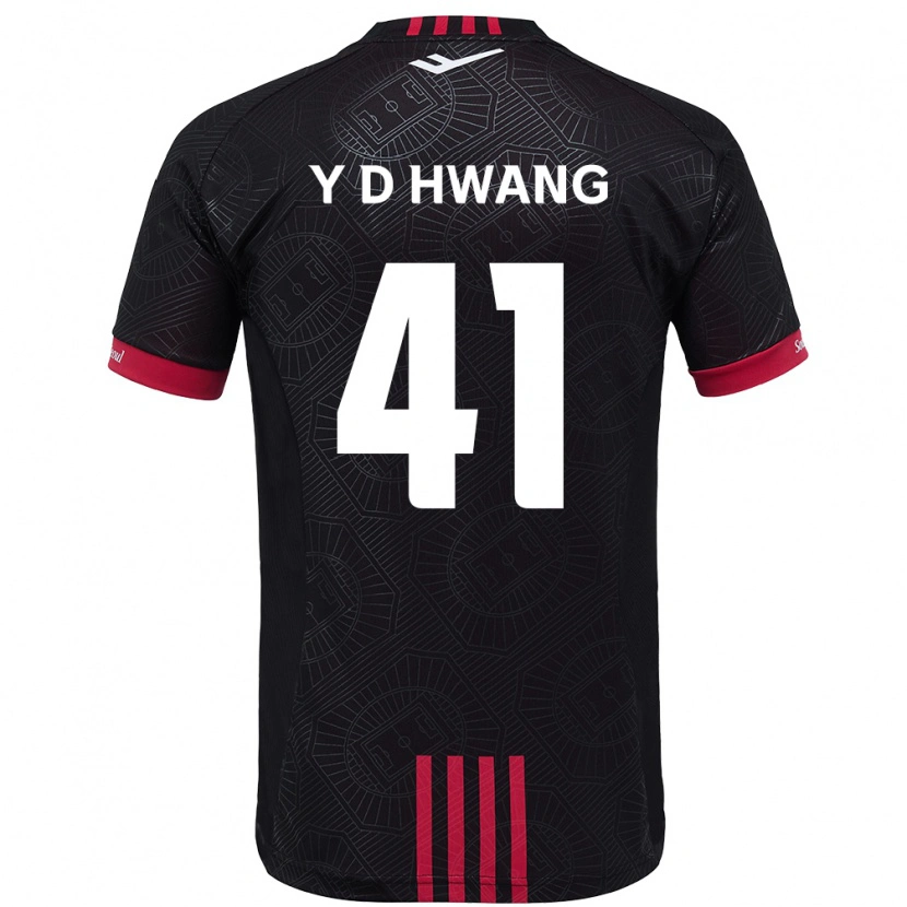 Danxen Kvinder Do-Yoon Hwang #41 Hvid Sort Hjemmebane Spillertrøjer 2025/26 Trøje T-Shirt