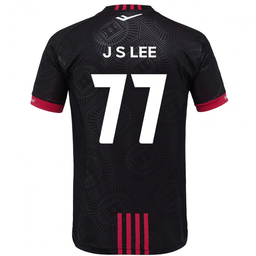 Danxen Kvinder Seung-Joon Lee #77 Hvid Sort Hjemmebane Spillertrøjer 2025/26 Trøje T-Shirt