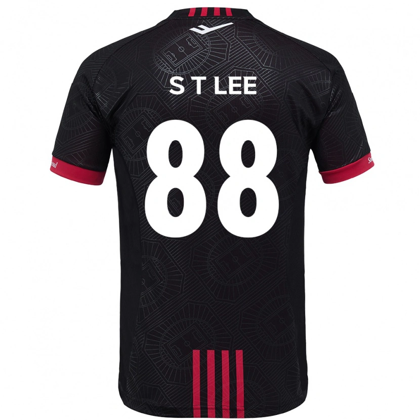 Danxen Kvinder Tae-Seok Lee #88 Hvid Sort Hjemmebane Spillertrøjer 2025/26 Trøje T-Shirt