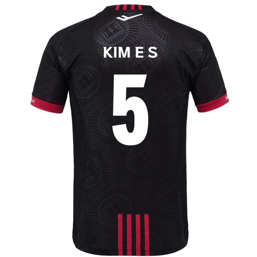Danxen Kvinder Kim Eun-Sol #5 Hvid Sort Hjemmebane Spillertrøjer 2025/26 Trøje T-Shirt