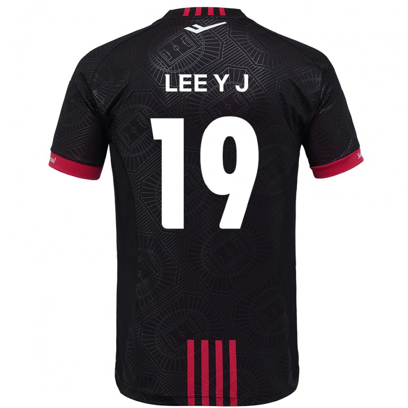 Danxen Kvinder Lee Ye-Jin #19 Hvid Sort Hjemmebane Spillertrøjer 2025/26 Trøje T-Shirt