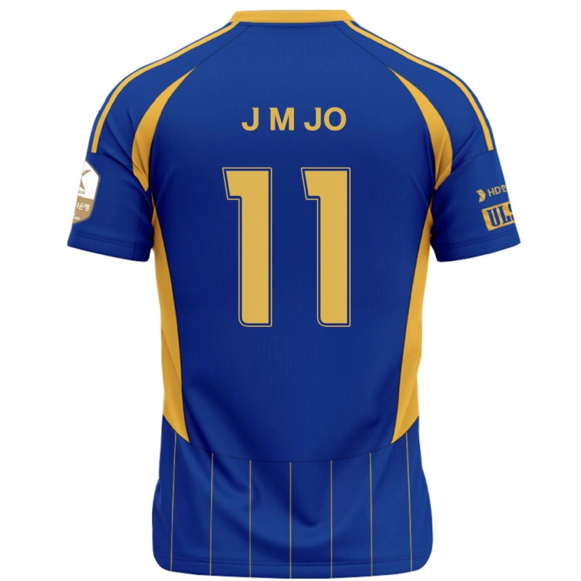 Danxen Kvinder Min-Jae Jo #11 Hvid Himmelblå Hjemmebane Spillertrøjer 2025/26 Trøje T-Shirt