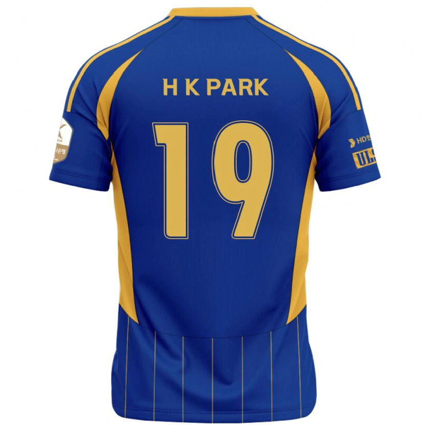 Danxen Kvinder Kang-Hyun Park #19 Hvid Himmelblå Hjemmebane Spillertrøjer 2025/26 Trøje T-Shirt
