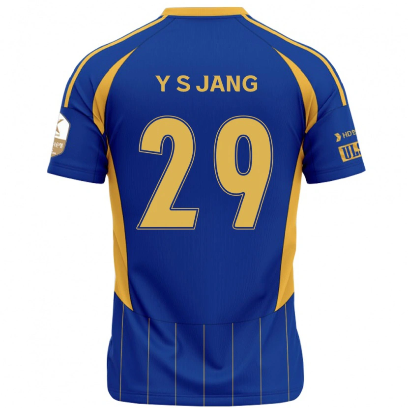 Danxen Kvinder See-Young Jang #29 Hvid Himmelblå Hjemmebane Spillertrøjer 2025/26 Trøje T-Shirt