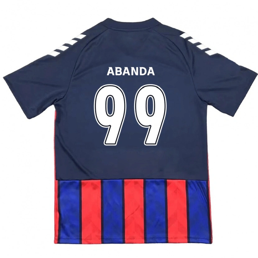 Danxen Kvinder Leroy Abanda #99 Off-White Rød Hjemmebane Spillertrøjer 2025/26 Trøje T-Shirt