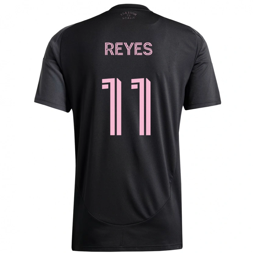 Danxen Kvinder Dairon Reyes #11 Pink Sort Udebane Spillertrøjer 2025/26 Trøje T-Shirt