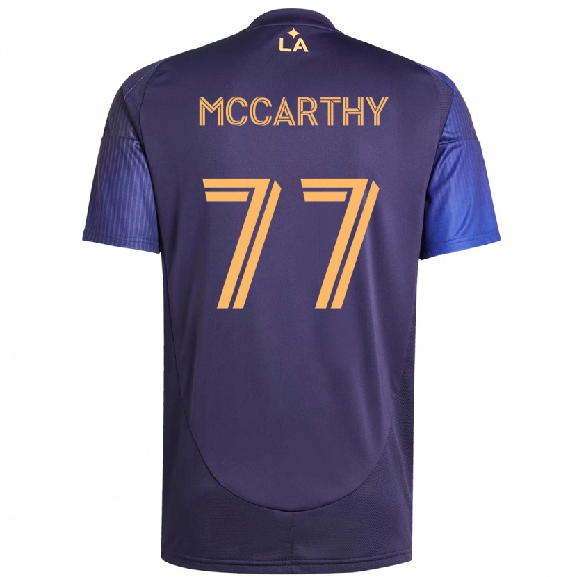 Danxen Kvinder John Mccarthy #77 Hvid Gul Udebane Spillertrøjer 2025/26 Trøje T-Shirt