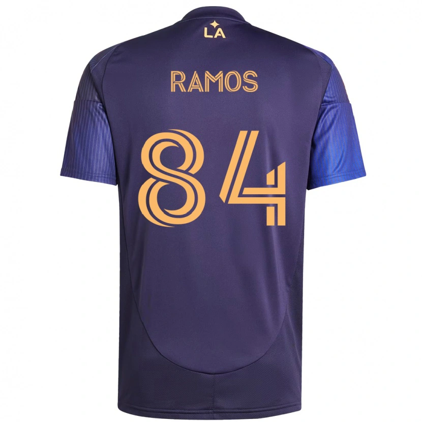 Danxen Kvinder Rubén Ramos #84 Hvid Gul Udebane Spillertrøjer 2025/26 Trøje T-Shirt
