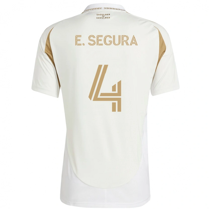 Danxen Kvinder Eddie Segura #4 Sort Brun Udebane Spillertrøjer 2025/26 Trøje T-Shirt