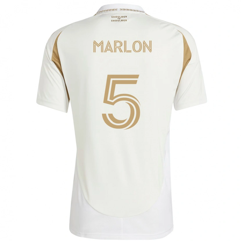 Danxen Kvinder Marlon #5 Sort Brun Udebane Spillertrøjer 2025/26 Trøje T-Shirt