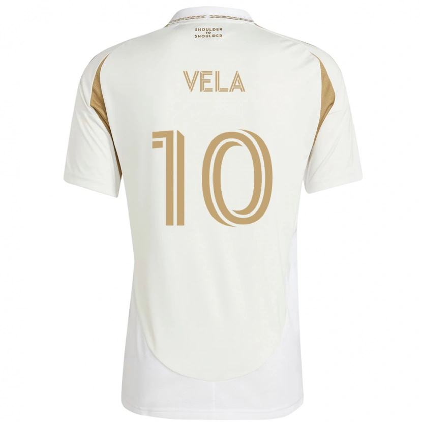 Danxen Kvinder Carlos Vela #10 Sort Brun Udebane Spillertrøjer 2025/26 Trøje T-Shirt