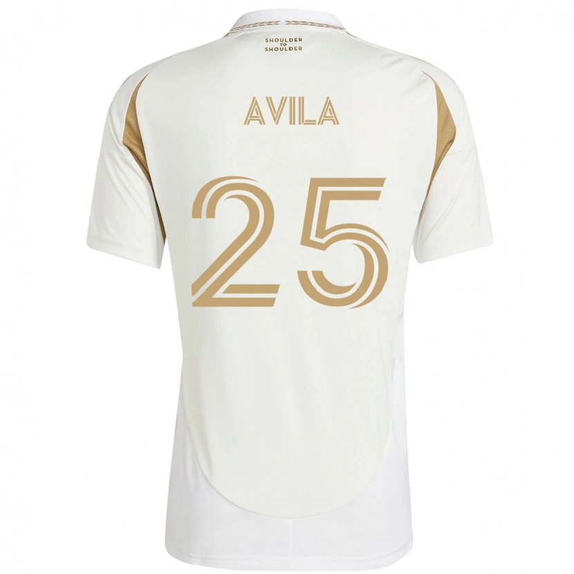 Danxen Kvinder Armando Avila #25 Sort Brun Udebane Spillertrøjer 2025/26 Trøje T-Shirt