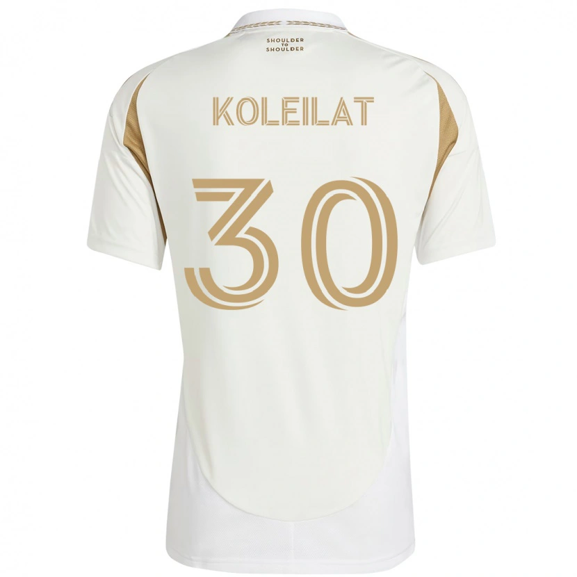 Danxen Kvinder Jassem Koleilat #30 Sort Brun Udebane Spillertrøjer 2025/26 Trøje T-Shirt