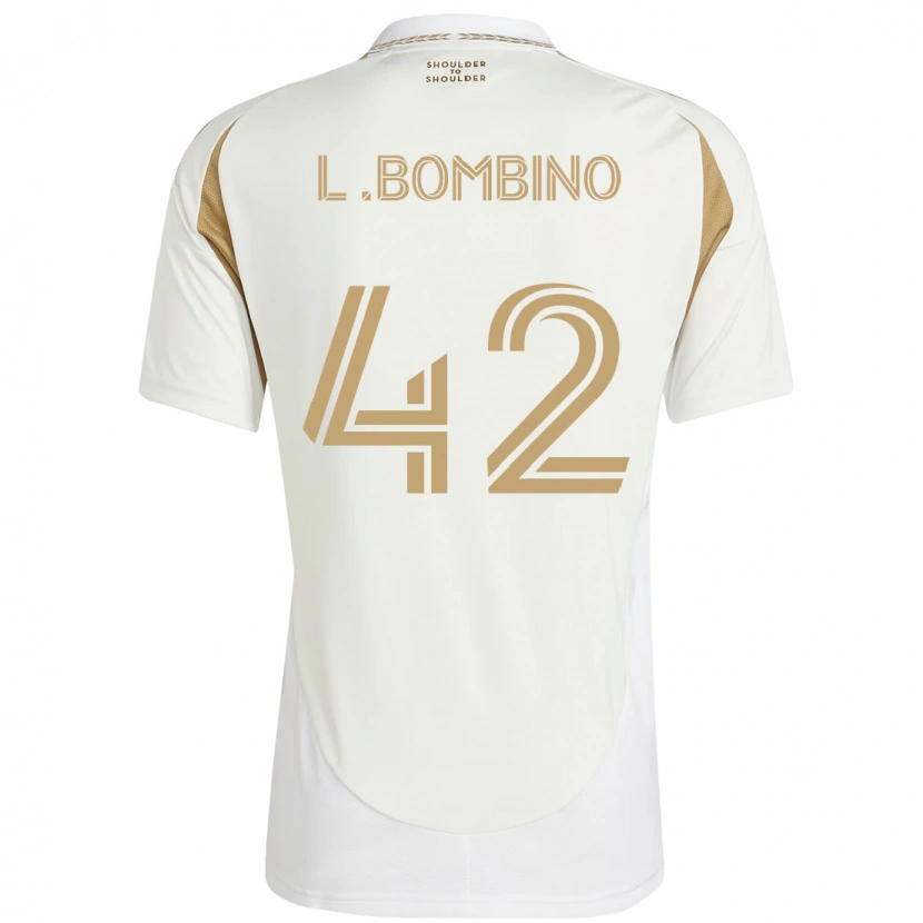Danxen Kvinder Luca Bombino #42 Sort Brun Udebane Spillertrøjer 2025/26 Trøje T-Shirt