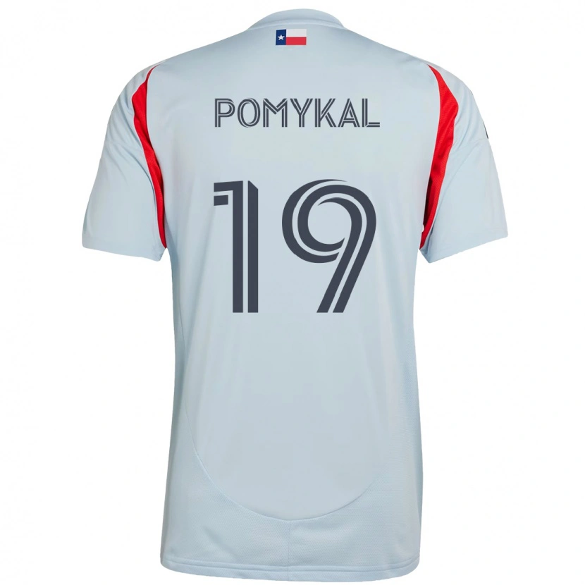 Danxen Kvinder Paxton Pomykal #19 Rød Marineblå Udebane Spillertrøjer 2025/26 Trøje T-Shirt