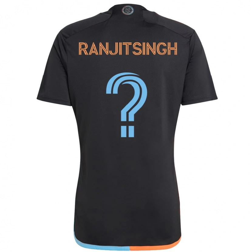 Danxen Kvinder Greg Ranjitsingh #0 Lyseblå Udebane Spillertrøjer 2025/26 Trøje T-Shirt