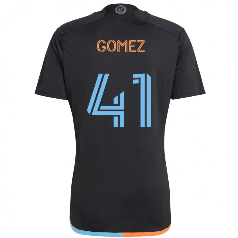 Danxen Kvinder Julián Gómez #41 Lyseblå Udebane Spillertrøjer 2025/26 Trøje T-Shirt
