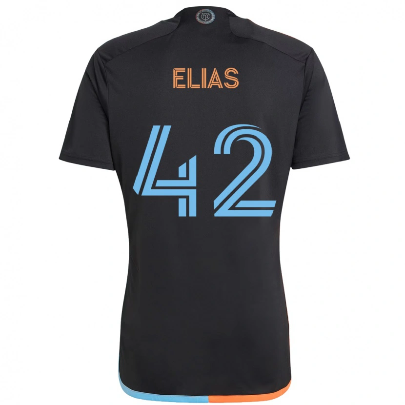 Danxen Kvinder Piero Elias #42 Lyseblå Udebane Spillertrøjer 2025/26 Trøje T-Shirt