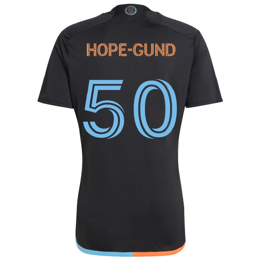 Danxen Kvinder Kofi Hope-Gund #50 Lyseblå Udebane Spillertrøjer 2025/26 Trøje T-Shirt