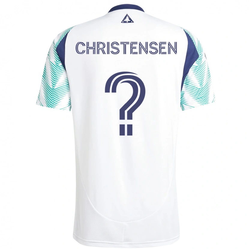 Danxen Kvinder Kevin Christensen #0 Blå Rød Udebane Spillertrøjer 2025/26 Trøje T-Shirt