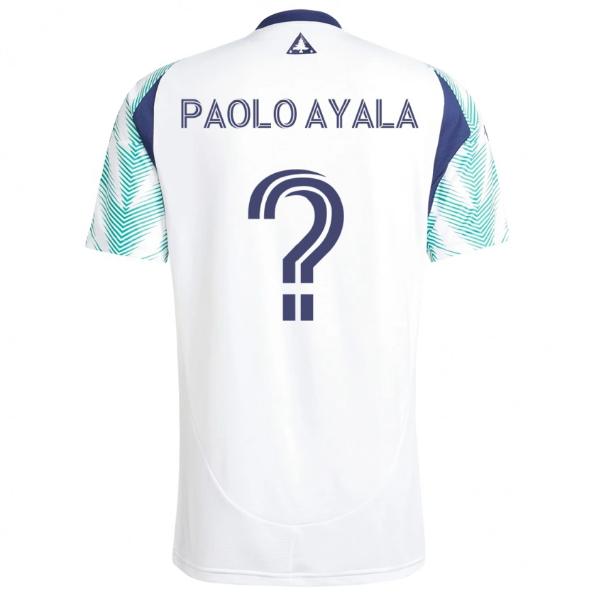 Danxen Kvinder Paolo Ayala #0 Blå Rød Udebane Spillertrøjer 2025/26 Trøje T-Shirt