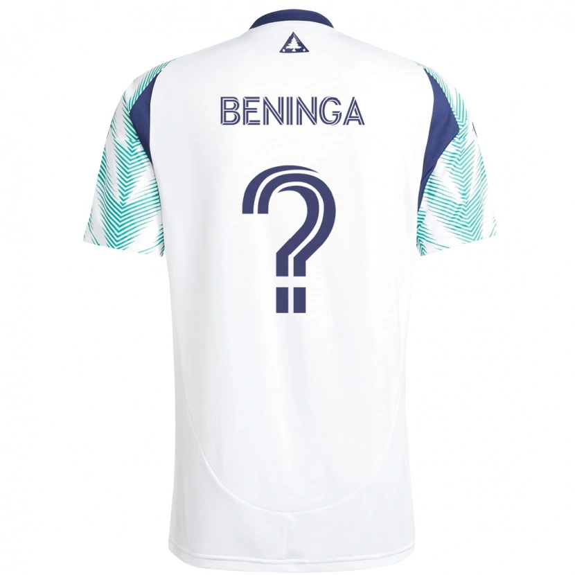 Danxen Kvinder Owen Beninga #0 Blå Rød Udebane Spillertrøjer 2025/26 Trøje T-Shirt