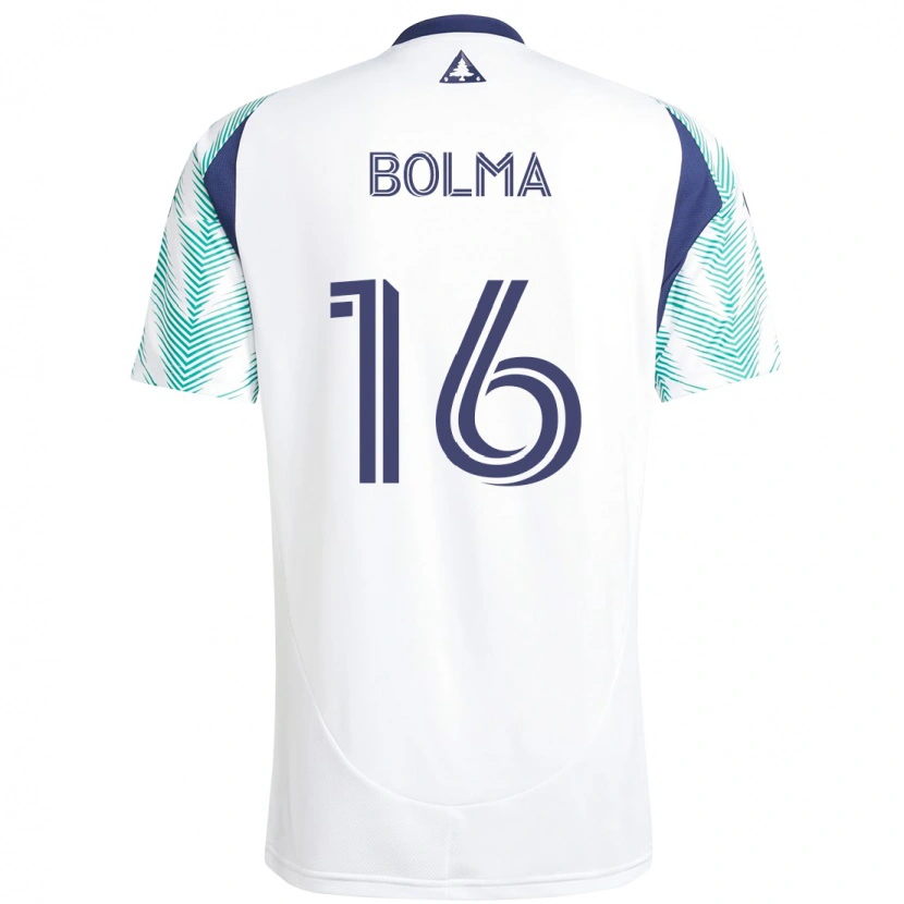 Danxen Kvinder Josh Bolma #16 Blå Rød Udebane Spillertrøjer 2025/26 Trøje T-Shirt