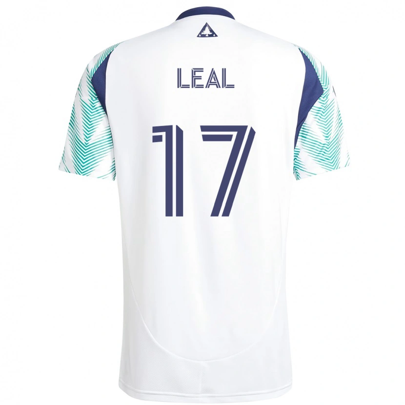 Danxen Kvinder Patrick Leal #17 Blå Rød Udebane Spillertrøjer 2025/26 Trøje T-Shirt