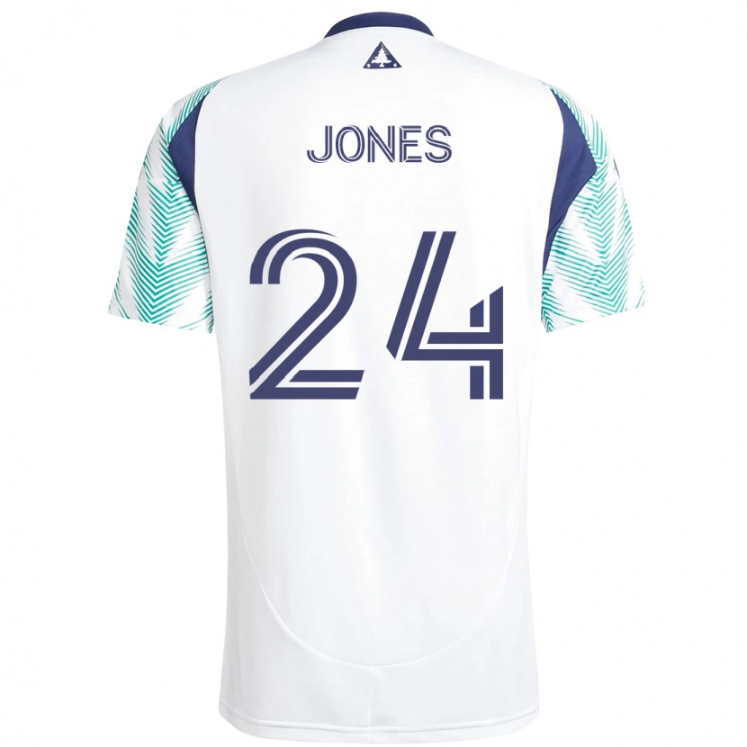 Danxen Kvinder Dejuan Jones #24 Blå Rød Udebane Spillertrøjer 2025/26 Trøje T-Shirt