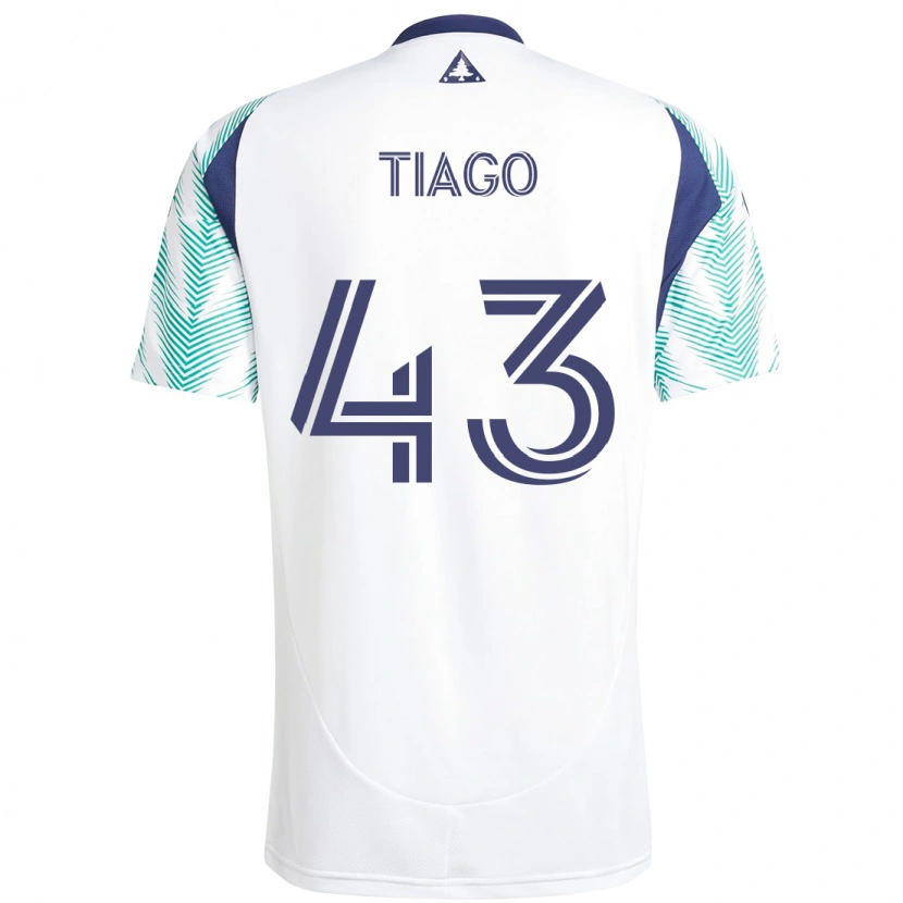 Danxen Kvinder Santiago Suárez #43 Blå Rød Udebane Spillertrøjer 2025/26 Trøje T-Shirt