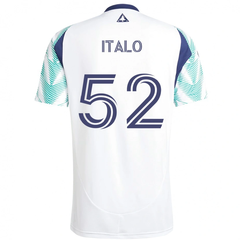 Danxen Kvinder Ítalo #52 Blå Rød Udebane Spillertrøjer 2025/26 Trøje T-Shirt