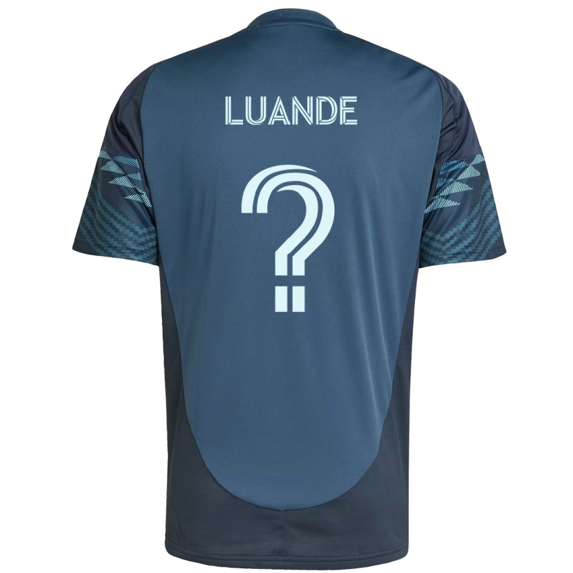 Danxen Kvinder Michael Luande #0 Grøn Hvid Udebane Spillertrøjer 2025/26 Trøje T-Shirt