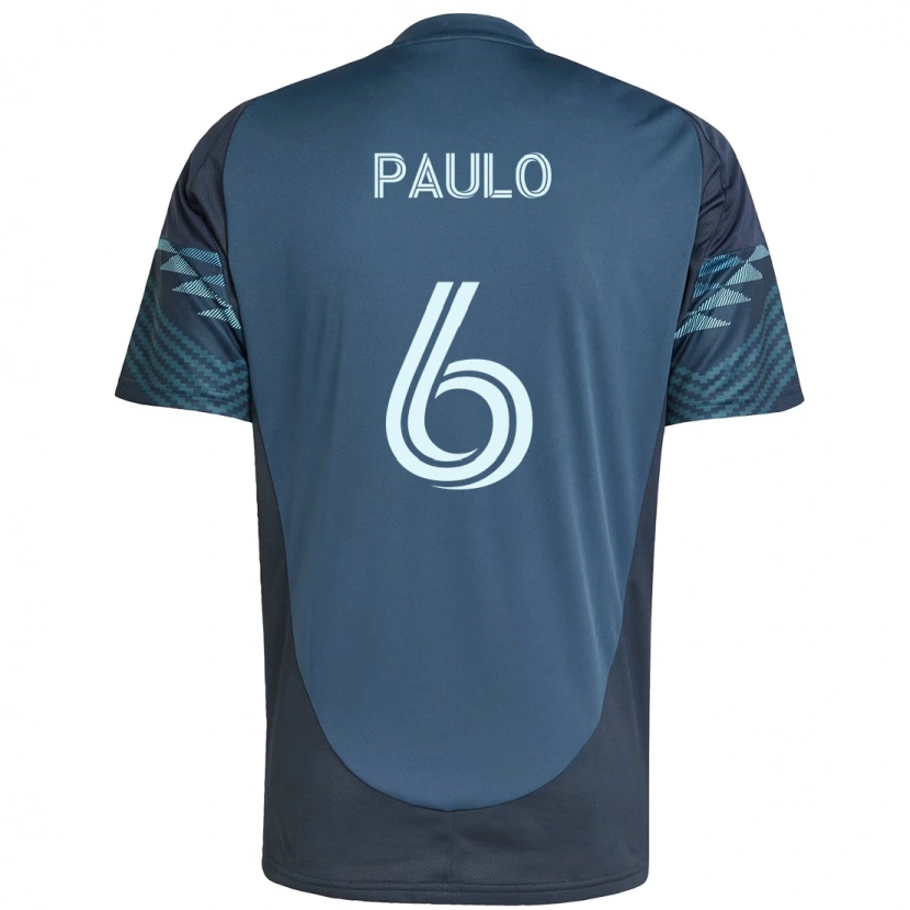 Danxen Kvinder João Paulo #6 Grøn Hvid Udebane Spillertrøjer 2025/26 Trøje T-Shirt