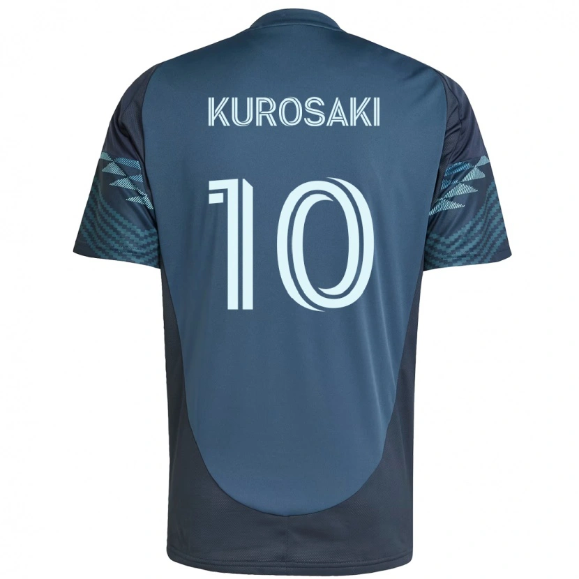 Danxen Kvinder Yuuka Kurosaki #10 Grøn Hvid Udebane Spillertrøjer 2025/26 Trøje T-Shirt
