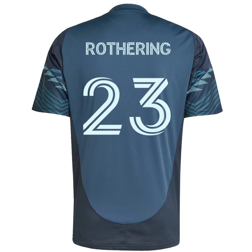 Danxen Kvinder Holly Rothering #23 Grøn Hvid Udebane Spillertrøjer 2025/26 Trøje T-Shirt