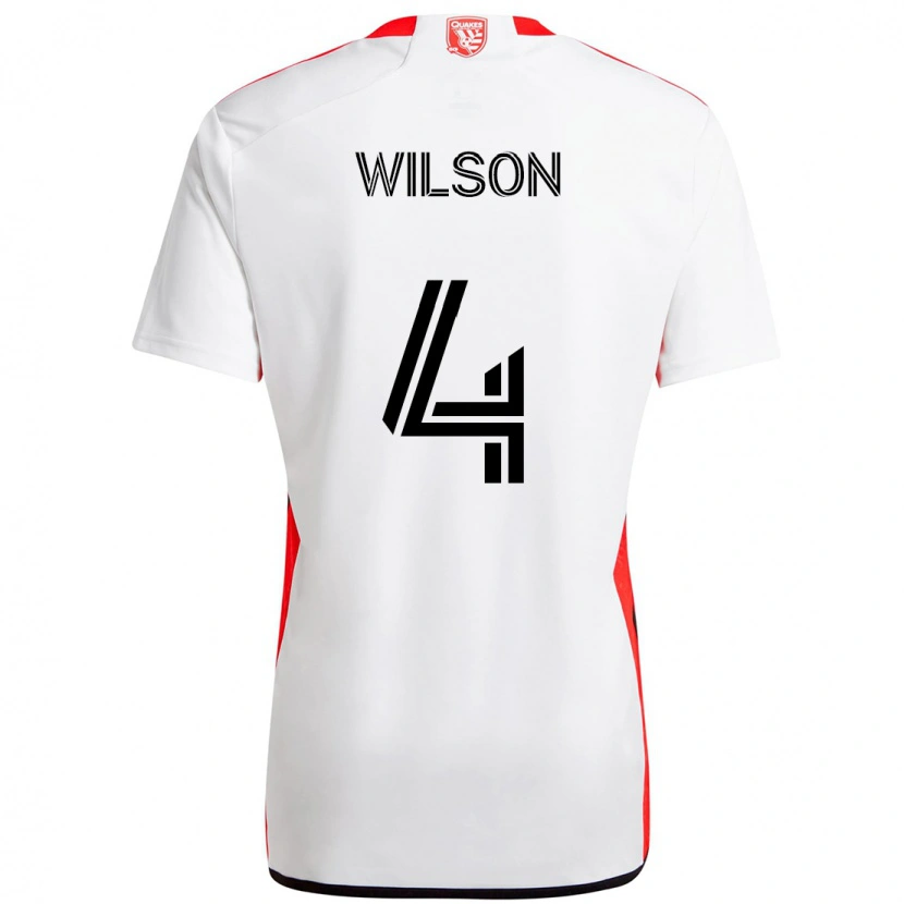 Danxen Kvinder Bruno Wilson #4 Sort Mørkeblå Udebane Spillertrøjer 2025/26 Trøje T-Shirt